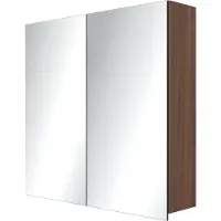 Balmani Lucida spiegelkast 75 x 72 cm Amerikaans notenhout
