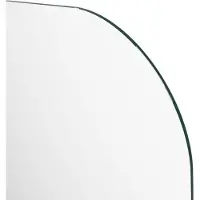 Balmani Modular douchewand Helder glas afgerond 176 x 200 cm, met coating