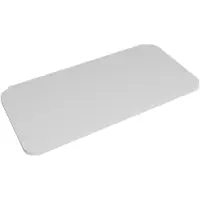 Balmani Fara Stretto tablet 45 x 22 cm Mat Wit solid surface