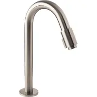 Blaufoss Ottawa verhoogde koudwaterkraan Brushed CoolMetal