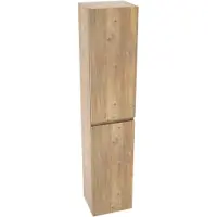 Linie Lado zwevende badkamerkast natuur eik 35 x 30 x 170 cm
