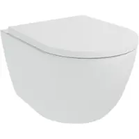 Luca Varess Moreno hangtoilet mat wit randloos