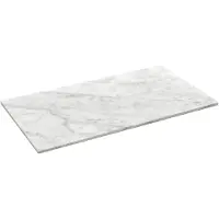 Balmani Stretto enkel tablet Carrara marmer 90 x 55 cm
