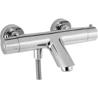 Blaufoss Titan badkraan thermostatisch chroom