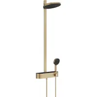 Hansgrohe Pulsify S260 thermostatische kraan regendoucheset Brushed Bronze