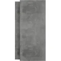 Linie Fresco douchewandbekleding set 2 x 90x210 cm, SPC, River Grey