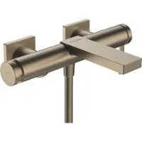 Hansgrohe tecturis e eengreeps badmengkraan opbouw, brushed bronze