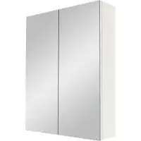Linie Montro spiegelkast 60 x 75 cm mat wit