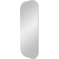 Balmani Giro Arcato afgeronde hoeken toiletspiegel 36 x 90 cm met spiegelverlichting