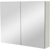 Balmani Mitra spiegelkast 90 x 72 cm mat wit