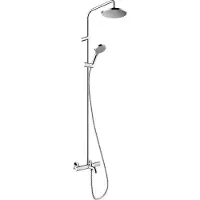 Hansgrohe Showerpipe vernis blend ecosmart met badthermostaat chroom
