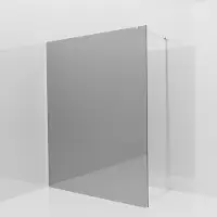 Balmani Modular inloopdouche: 160 x 200 cm, Reflex spiegelglas, Hoogglans chroom profielen