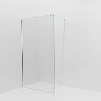 Balmani Modular inloopdouche: 120 x 200 cm, Helder glas, Hoogglans chroom profielen