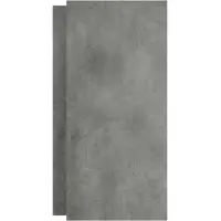 Luca Varess Groovy douchewandbekleding set 2 x 120x260 cm, SPC, Colorado Grey
