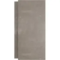 Luca Varess Groovy douchewandbekleding set 2 x 120x260 cm, SPC, Pemba Warm Grey