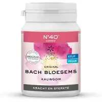 Lemon Pharma Bach Bloesem kauwgom nr. 40 kracht & sterkte 60 gram