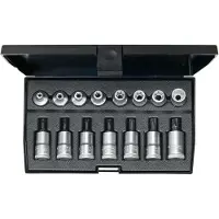 Gedore 1509942 1509942 Dopsleutel-bitinzetset 3/8 (10 mm) 15-delig