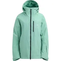 Burton - Dames ski jassen - W AK Embark Gore-Tex Jacket Soft Sage voor Dames - Maat S - Groen