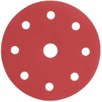 Radix - Schuurschijf - Pro - Klittenband 125 mm - P180 – 9 stofgaten (10 stuks)