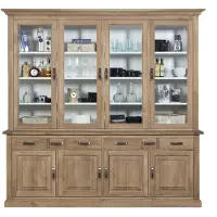 Bommel Wonen Buffetkast (4 deuren) Silvercreek - Combi Verweerd/RAL9010