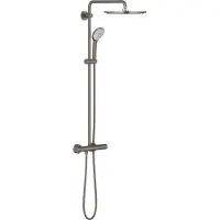GROHE Euphoria XXL 310 Regendouche - ø 31 cm - Met thermostaatkraan - Hard graphite geborsteld (mat antraciet) - 26075AL0