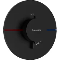 Hansgrohe Showerselect Comfort S inbouw thermostaat mat zwart