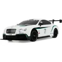 Amewi 1:18 RC auto Elektro Drift Bentley GT3 Continental Drift Car Wit Brushed 4WD RTR 2,4 GHz Incl. accu en laadkabel, Met lichteffect