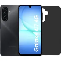 Samsung Galaxy A17 128GB Zwart 4G + BlueBuilt Back Cover Zwart