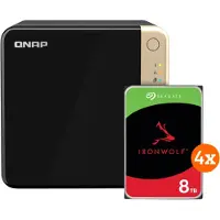 Qnap TS-464-8G + Seagate Ironwolf 32TB (4x8TB)
