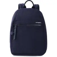 Hedgren Vogue Small Dames Rugzak met RFID-bescherming – Compact – Ribfluweel Peacoat Blue