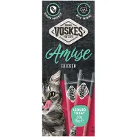 Voskes Kattensnack Amuse Liquid Kip 15 G 20 Stuks