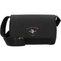 U.S. POLO ASSN. Schoudertas 'Stanford' zwart