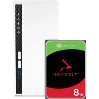 Qnap TS-133 + Seagate Ironwolf 8TB