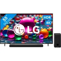 LG 55" 4K Smart UA75 + DS77TY