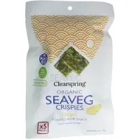 Clearspring Seaveg - crispies ginger multipack biologisch 20 gram