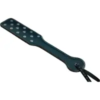 Sei mio - paddle met metalen studs - zwart