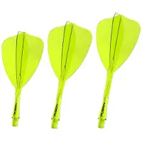 Winmau Fusion Arrow Neon Yellow - Dart Flights