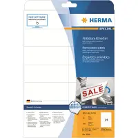 Herma Etiket 5081 105x42.3mm verwijderbaar wit 350 stuks - 2 stuks