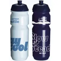 Retulp Bio Bidon Pakket - Bidons - Waterflessen - Sport - Waterfles - Drinkfles - Bidon - 750 ml - 2 stuks - Blauw
