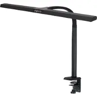 FeinTech LTL00321E, zwart, bureau, zwart, 16 W, LED, 3000 K