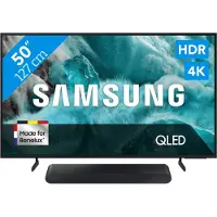 Samsung 50" QLED 4K Q7F4 (2025) + HW-S60D Zwart (2024)