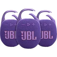 JBL Clip 5 Paars 3-pack
