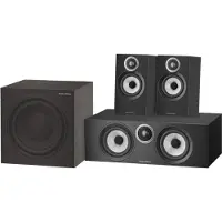 Bowers & Wilkins HTM6 S3 + 606 S3 + ASW610 Zwart