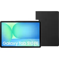 Samsung Galaxy Tab S10 FE 10,9 inch 128GB Wifi Grijs + BlueBuilt Book Case Zwart