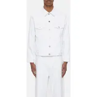 Closed Denim Jacket Ivory Maat: L | Spijkerjassen Outlet | Heren | Wit