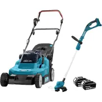 Makita DLM382PT2 avec Batterie 5,0 Ah (2x) + DUR193Z