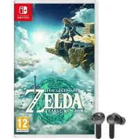 The Legend of Zelda Tears of The Kingdom Switch + JBL Quantum TWS
