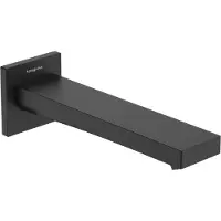 Hansgrohe Tecturis E - Baduitloop, mat zwart 73410670