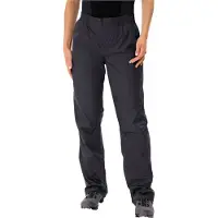 Vaude Bike Women's Drop Pants II, regenbroek, dames, zwart/zwart
