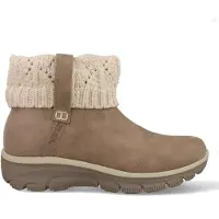 SKECHERS Boots 'Slip-Ins Relaxed Fit' taupe